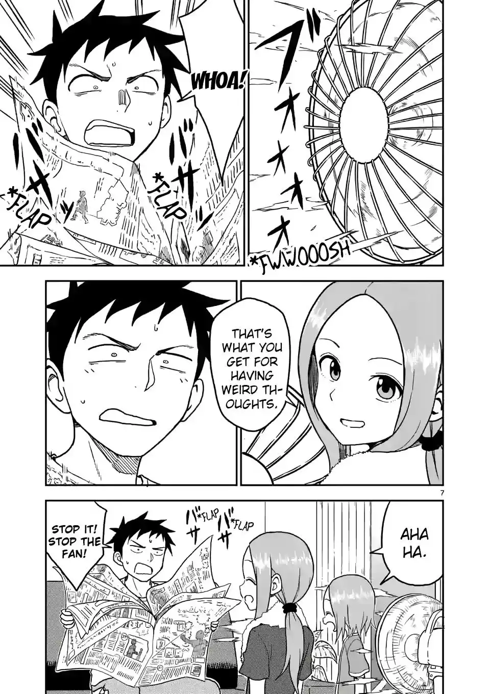 Karakai Jouzu no (Moto) Takagi-san Chapter 104 7